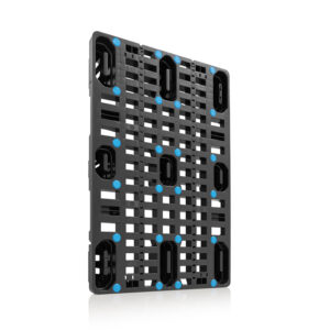 PALET NP1 PE NEGRO ASP